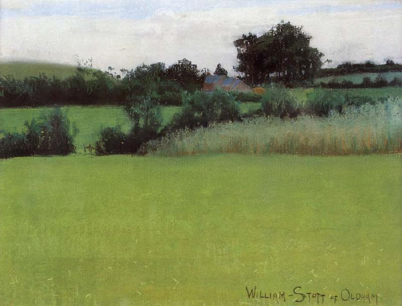 William Stott of Oldham Barrow Farm oil painting picture